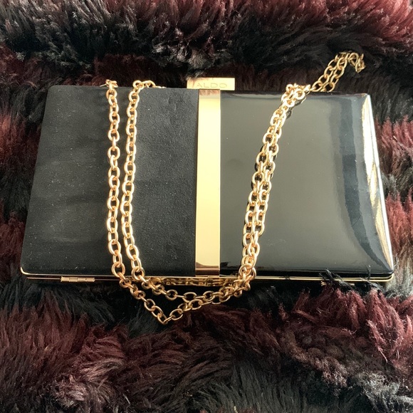 Handbags - Aldo Gold Chain Shoulder Bag